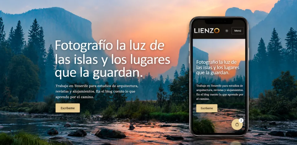 Lienzo: tema Wordpress
